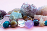 crystal reflexology image