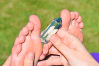 Crystal reflexology image